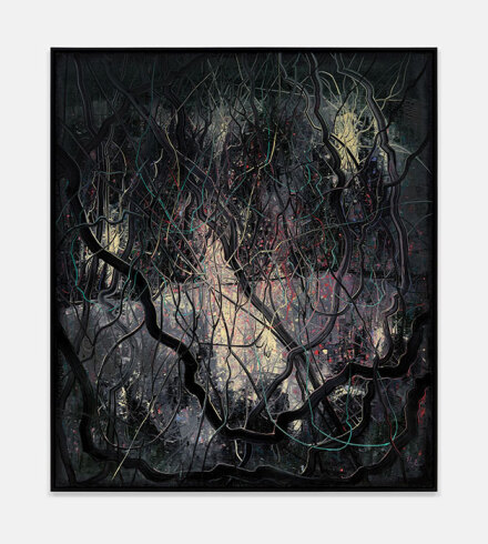 Zeng Fanzhi, Untitled (2021), via Hauser & Wirth