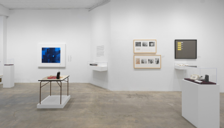 Chris Burden, Cross Communication (Installation View), all images via Gagosian