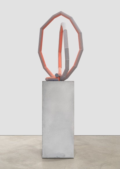 Eva Rothschild, Rag Time (2023), via 303