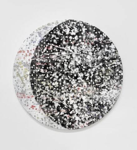 Eva Rothschild, Soft Rain (2023), via 303