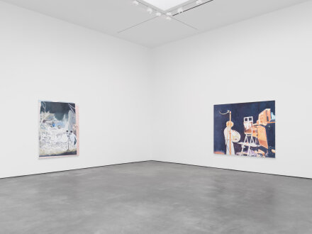 Luc Tuymans, The Barn (Installation View), via David Zwirner