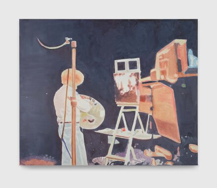 Luc Tuymans, Bob (2022), via David Zwirner