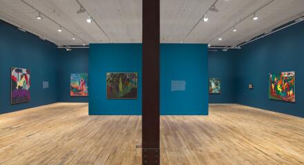 Bob Thompson, So let us all be citizens (Installation View), via 52 Walker