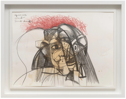George Condo, Untitled (2016), via Alexander Berggruen