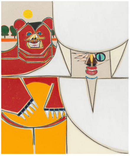 Susumu Kamijo, Bear Mountain (2023), via Alexander Berggruen