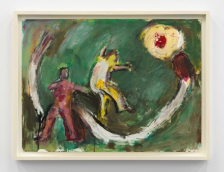 Milton Resnick, U + Me (1989), via Miguel Abreu