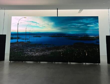 Philippe Parreno, Hertzian Tales (Installation View), via Art Observed