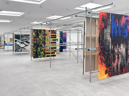 Wade Guyon (Installation View), via Matthew Marks