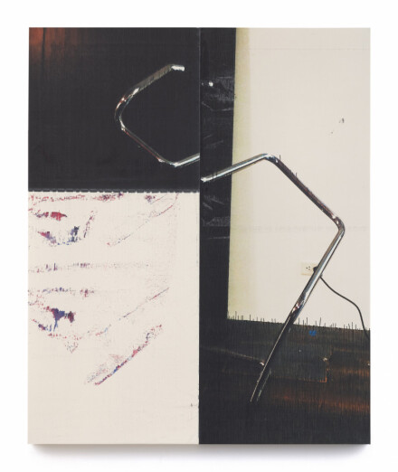 Wade Guyton, Untitled (2022), via Matthew Marks