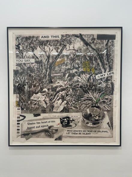 William Kentridge, Oh To Believe in Another World (Installation View)
