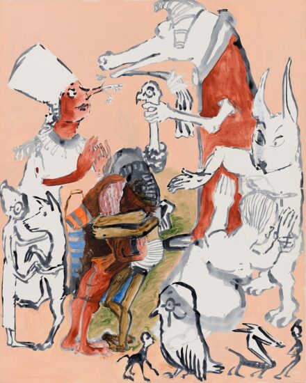 Paula Rego, Aida II (1983), via Victoria Miro