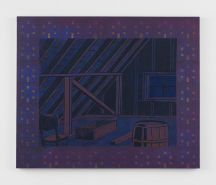 Zach Bruder, Attic (2023), via Magenta Plains