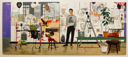 Hernan Bas's 'The Conceptualists' at The Bas